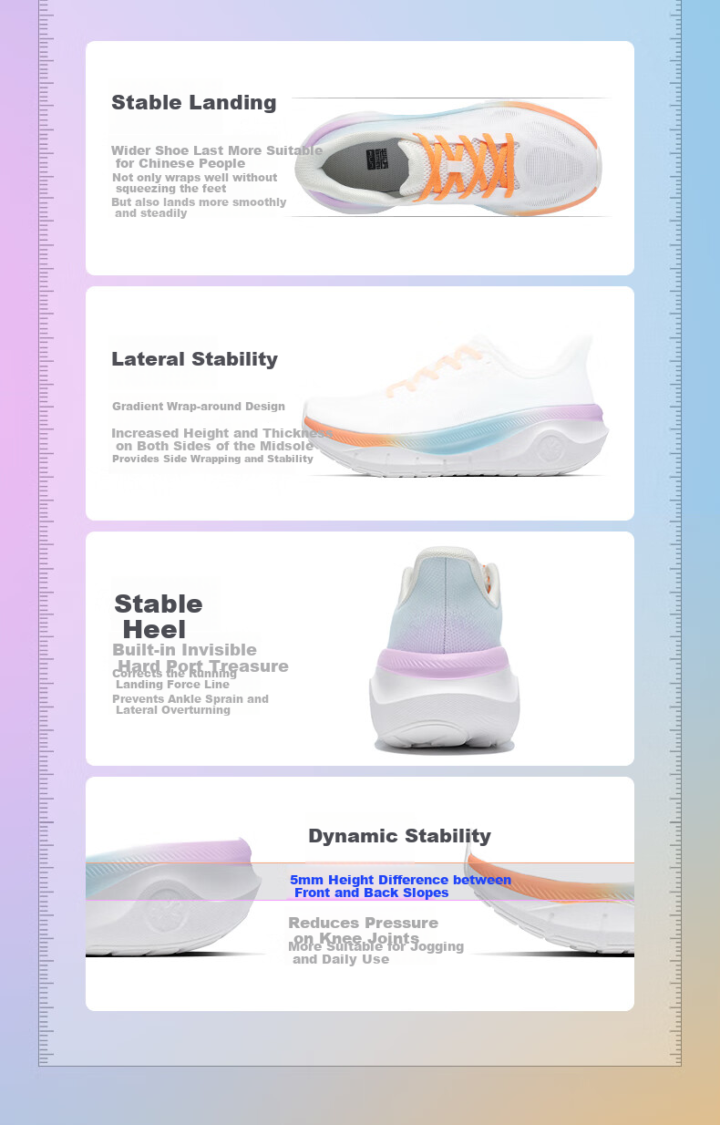 Bmai Expedition Thick Sole Running Shoes Men Lightweight Cushioning Durable Breathable High Weight Capacity Sports Shoes Men 10
