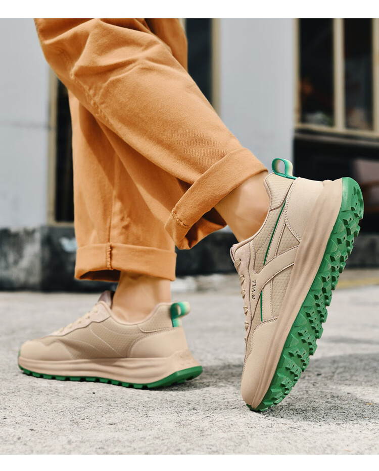 Guizhibu Men's Sports Shoes, Autumn And Winter 2026 New Style, Genuine Leather, Versatile Travel, High-End Non-Slip, Light Luxury, Running And Casual Shoes 12