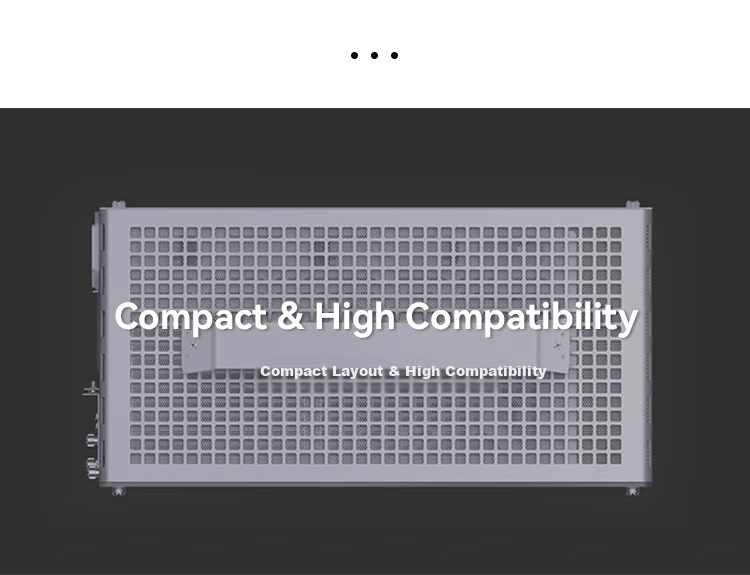JONSBO Z20 White MATX Case (Approximately 20L, Detachable Handle, 240mm Radiator Support, 163mm Air Cooling, ATX Power Supply, Long Graphics Card, Type-C) 2