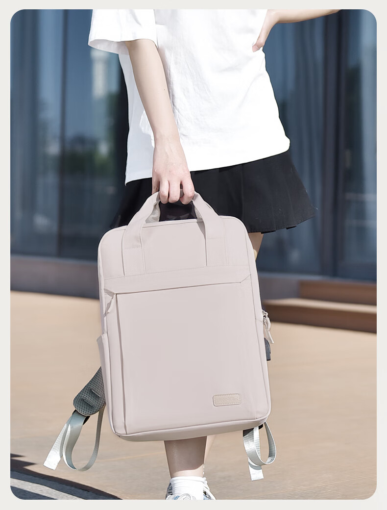 BRINCH Laptop Backpack 14/16 Inch Large Capacity Unisex Travel Business Commuter Shoulder Bag 3