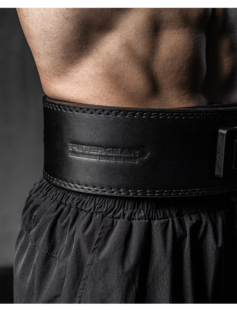 FITTER GEAR Strength Training Fitness Waist Belt Quick-Release Squat Deadlift Barbell Bench Press Weightlifting Protective Gear Men's Waist Support Belt 18