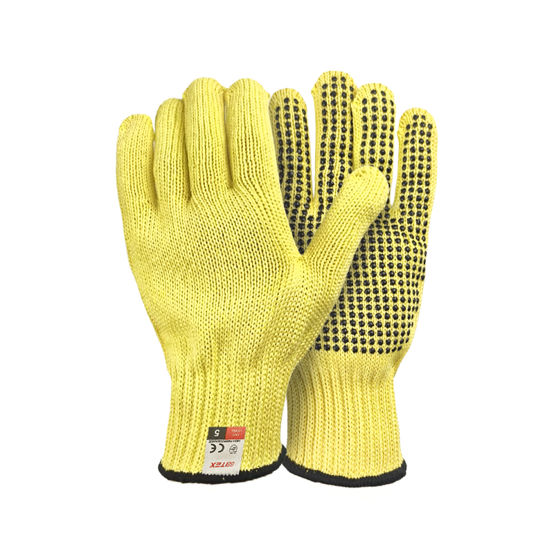 SHENGLI NITEX® Level 5 Cut-Resistant Work Gloves Anti-Slip Silicone Dot Cut Protection Gloves NA620 Size L