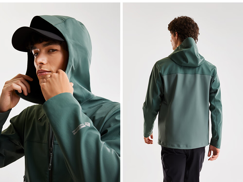 KAILAS M8 IC-MAX Men's Softshell Jacket GTX 3L Windproof Water-Repellent Warm Breathable Hiking Coat 13