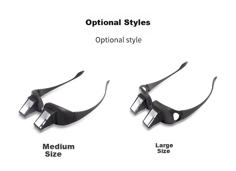 DRATRA Lazy Glasses Multifunctional Reclining Reading And TV Viewing Reflector Mirror Ultra-Light Flat Lying Watch Shows Gadget 6