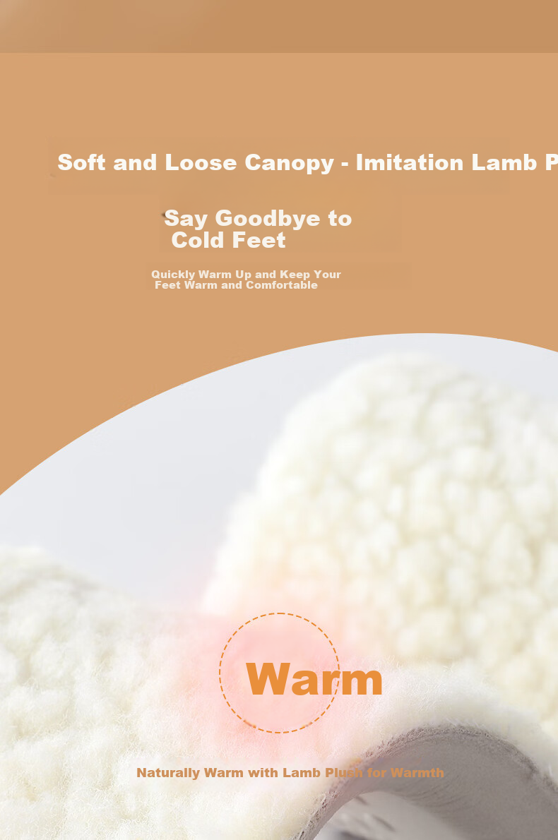 FOOTOPPO Latex Lambswool Warm Insoles for Men And Women, Winter Cold-Proof Fleece-Lined Thick Soft-Soled Wool Insoles 4
