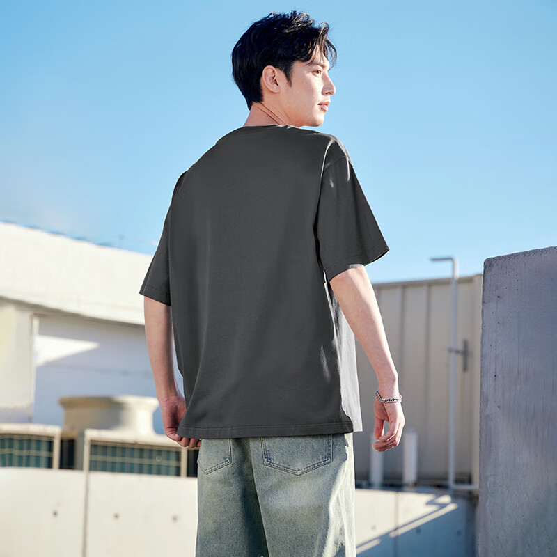 361° Men's Short-Sleeve T-Shirt, Summer New Style, Sports Running Loose Casual Trendy Men's Tee, Half Sleeve, 652519106-6
