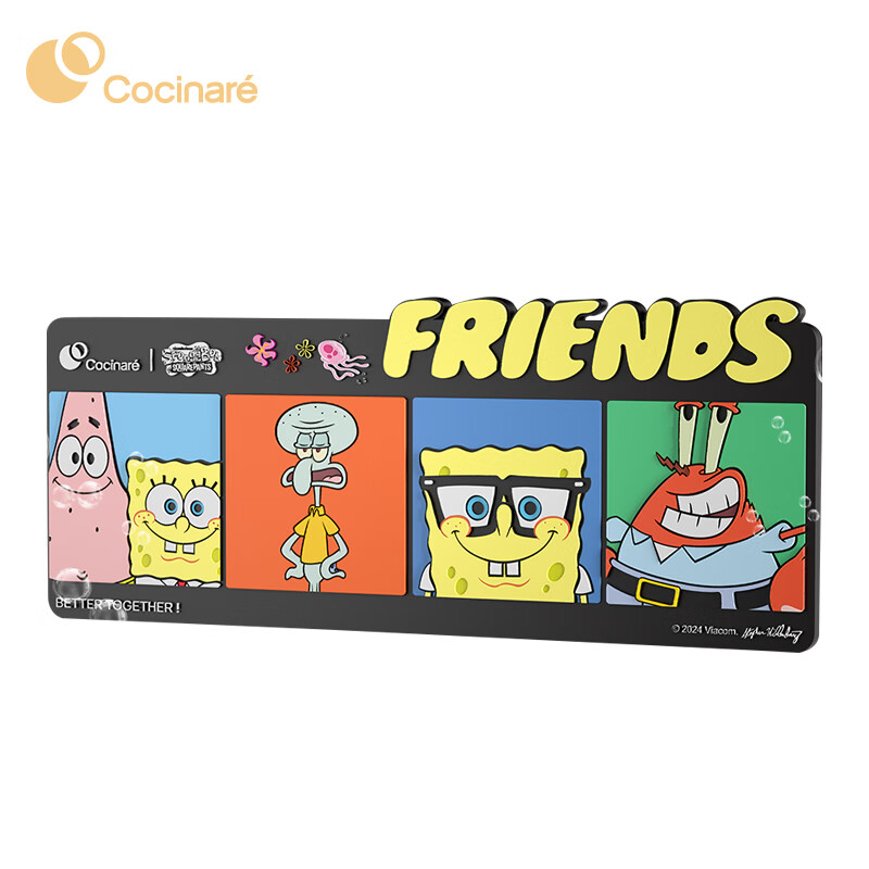 Cocinare Coffee Draining Mat Sponge, Baby Co-Branded C Home Puzzle Style, Detachable Assembly Insulated Coffee Cup Mat, Non-Slip Mat, Desktop Bar Waterproof Pad Accessory