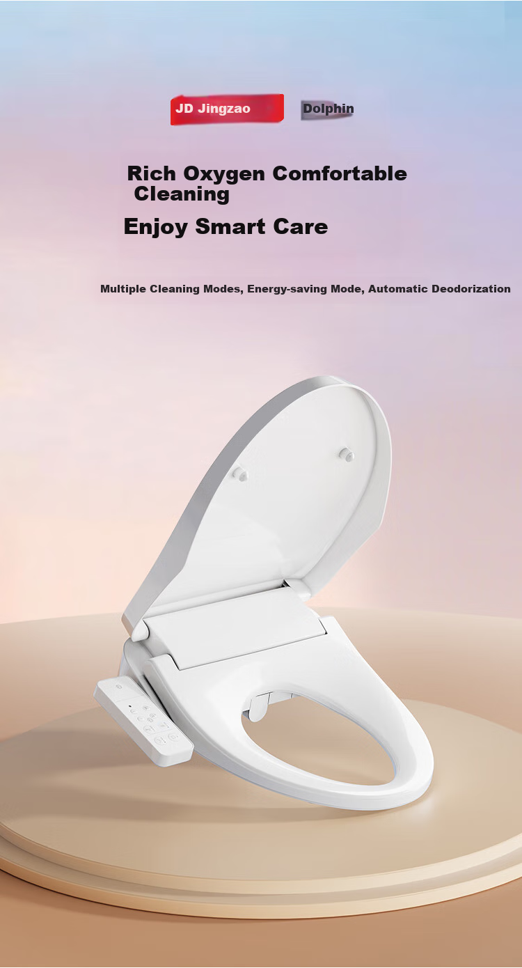 JD Original Dolphin Smart Toilet Seat with Warm Air Drying, Instant Hot Water Cleaning, Heated Seat Ring, And Automatic Deodorizing 1