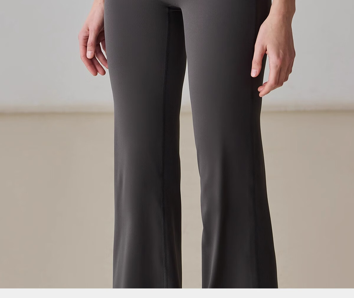 Gigt Yoga Pants for Women, Slightly Flared, Cool And Draping, Slimming, Nude-Like, Suitable for Outdoor Wear, Waist-Cinching, Butt-Lifting, Sports And Daily Fitness Pants 45