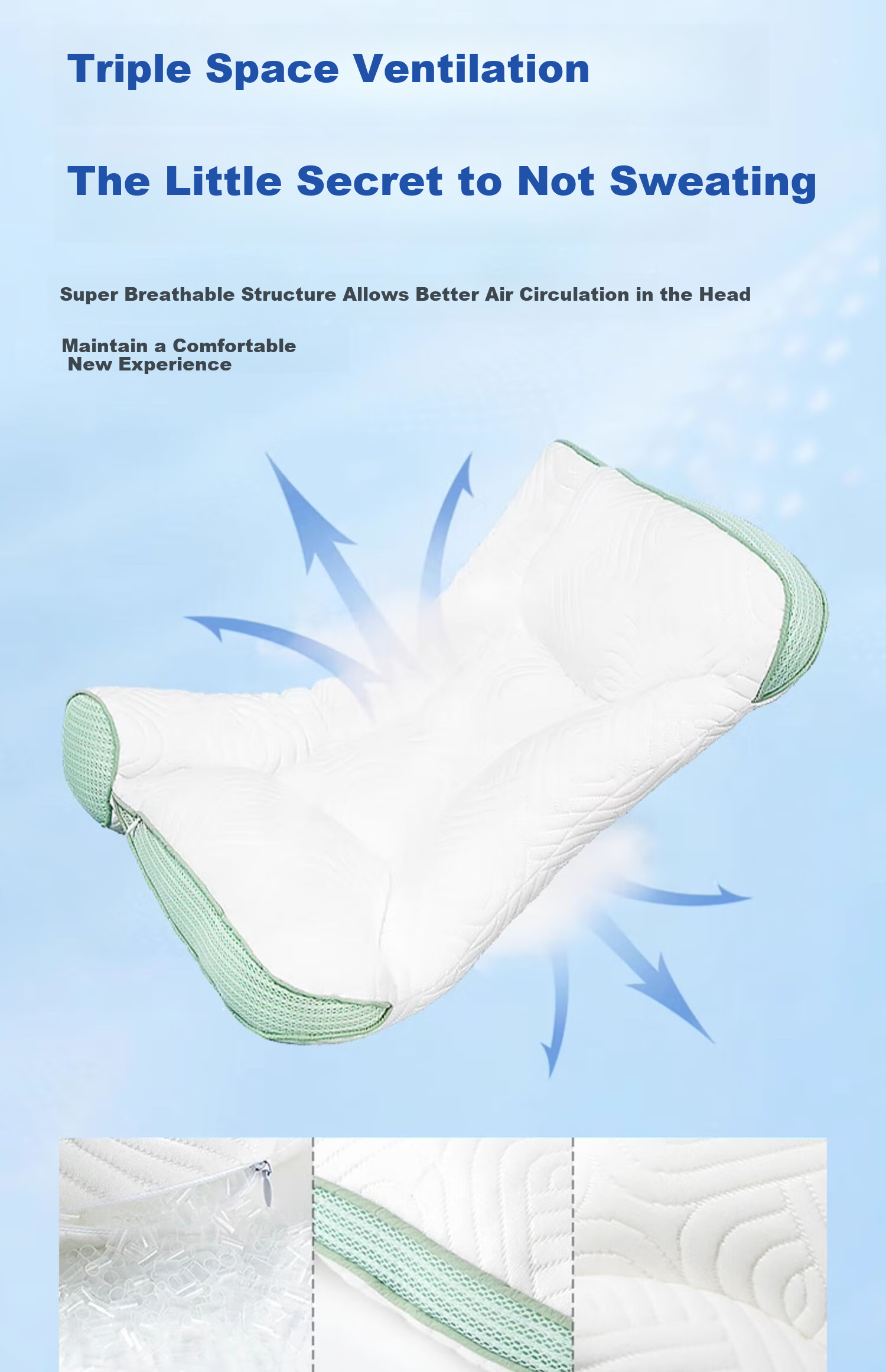 JOYNCLEON Children's Pillow for Ages 3-8, Neck Support Pillow, Sweat-Absorbing, Breathable, Shaping Growth Pillow, 3-6cm Jyp164160 18