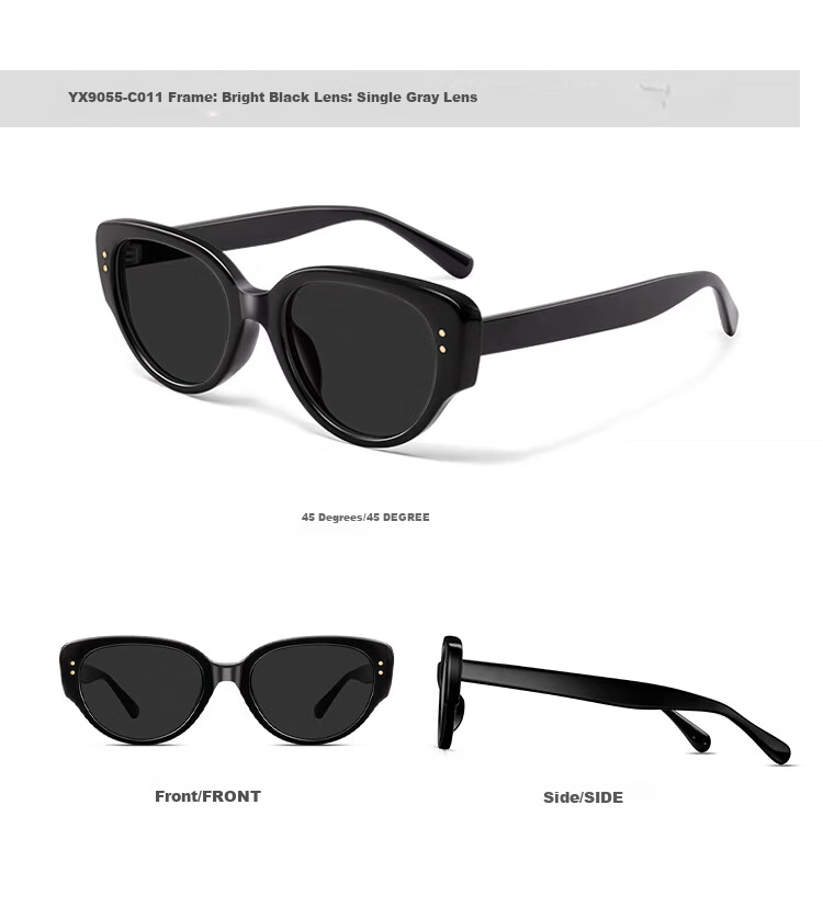 LOHO Cat Eye Sunglasses for Women, 2026 New Narrow Frame Retro Sunglasses, Sun Protection Glasses for Men, Slimming High-End Protective Eyewear 15