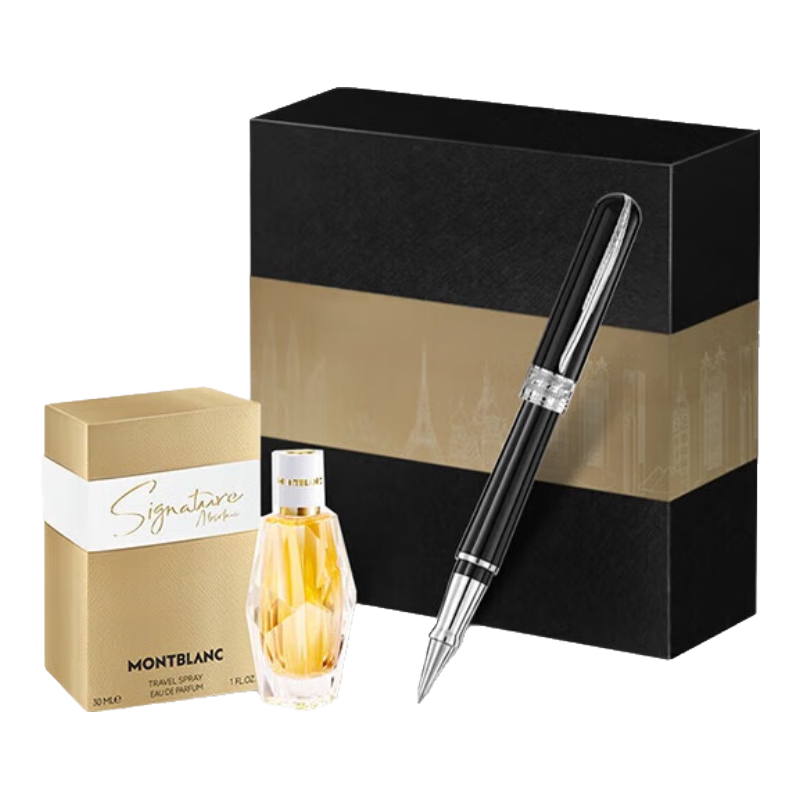 MONTBLANC Perfume 124071 + Penide Black Signature Pen Gift Set [Gift]