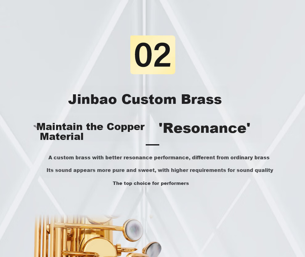 Jinbao Alto Saxophone JBAS-200 Professional Performance Grading Saxophone Beginner Wind Instrument Collection 13