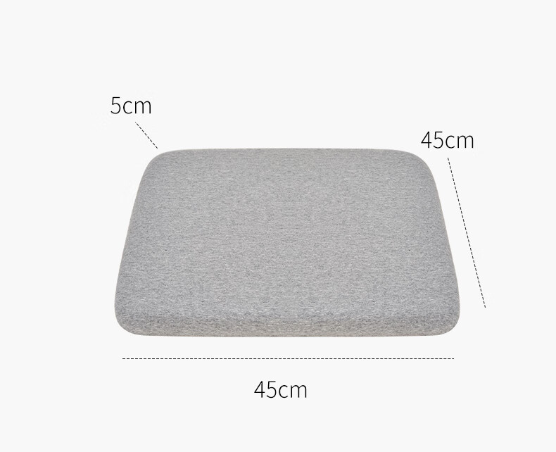 Youtengyouju YOTOK (Japan) Genuine Memory Foam Seat Cushion, Butt Pad, Chair Mat, Office Long-Sitting Floor Stool Seat Cushio 11