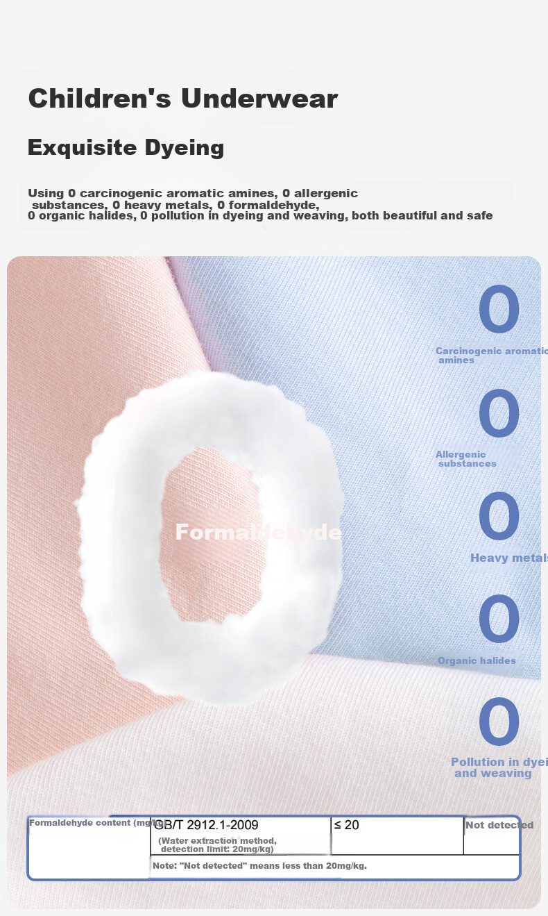 Like Uu Children's Underwear, Boys And Girls Pure Cotton Class A Underwear, Puberty Elementary School Students' Underwear [Girls' Triangle Combination 1] 9