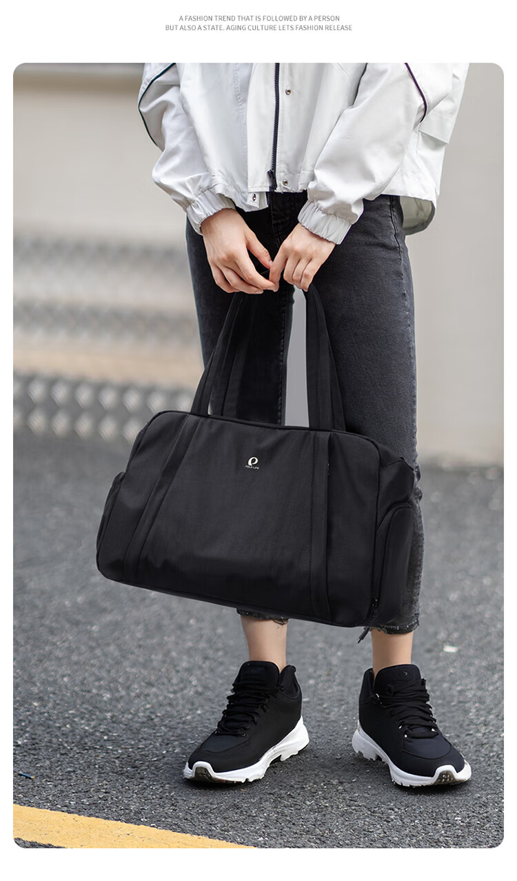 POLO Travel Bag, Handheld Luggage for Men And Women, Sports And Fitness Bag, Short-Distance Business Trip Suitcase, Large Capacity Travel Bag 6
