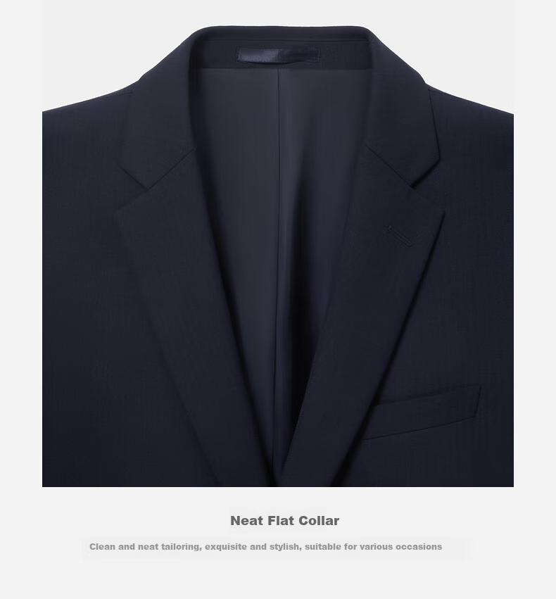 Goldlion [Pure Wool] Spring And Summer Men's Dark Twill Jacquard Slim Fit Business Formal Dress Pants 11