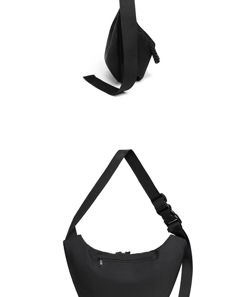 C.BANNER Crossbody Bag for Women, Large Capacity Casual Simple Dumpling Bag, Light Luxury Versatile College Student Shoulder Bag, Portable Fabric Bag, Phone Pouch 6