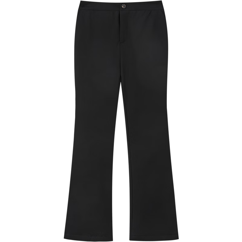 DME Warm Capture Winter Lightweight Insulation Cold-Proof 90% Duck Down Filling Versatile Women's Flared down Pants Carbon Black M