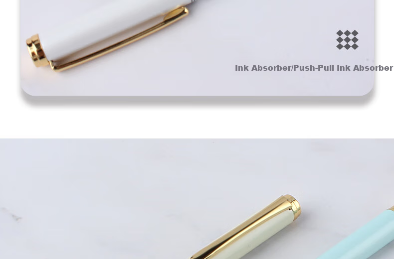 HERO Fountain Pen 1302D Iridium Nib Student Posture Correction Pen Office Signature Pen Ink Pen Pink (Dark EF Nib) 13