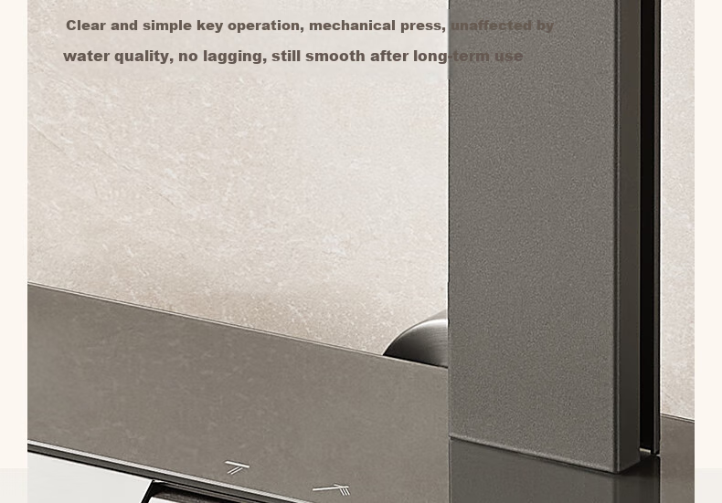 Anhua Bathroom Shower Set, Complete Integrated Brass Pressure-Increasing Square Tube, with Digital Display, Gunmetal Gray, N4G9041GGW 37