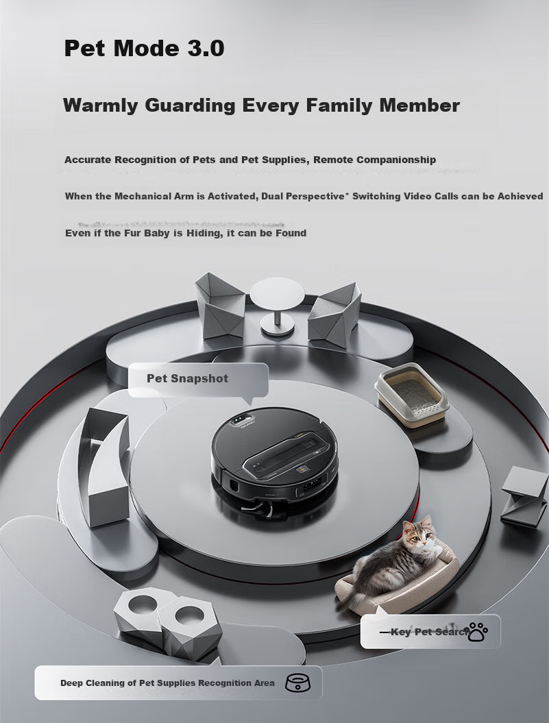Roborock G30S Pro Robot Vacuum and Mop Combo Automatic Water Supply and Dust Collection Floor Cleaner A2780RR 26