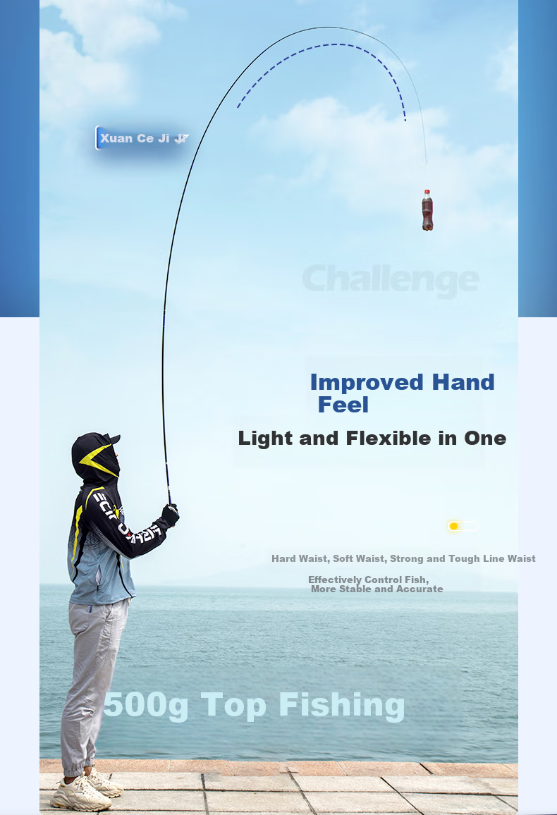 GW Fishing Rod, Xuance Jiji Carp Rod, 4.8 Meters Hand Rod, Ultra-Light And Ultra-Thin Carbon Fiber Handle, Fishing Pole, Fishing Tackle 10