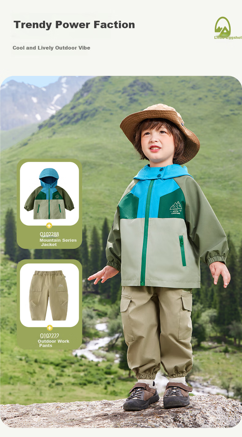 Ciciibear [Outdoor Triple Protection], Ciciibear Children's Outdoor Jacket, Boys' Autumn Wear, 2024 New Spring And Fall Style, Baby Outerwear 15