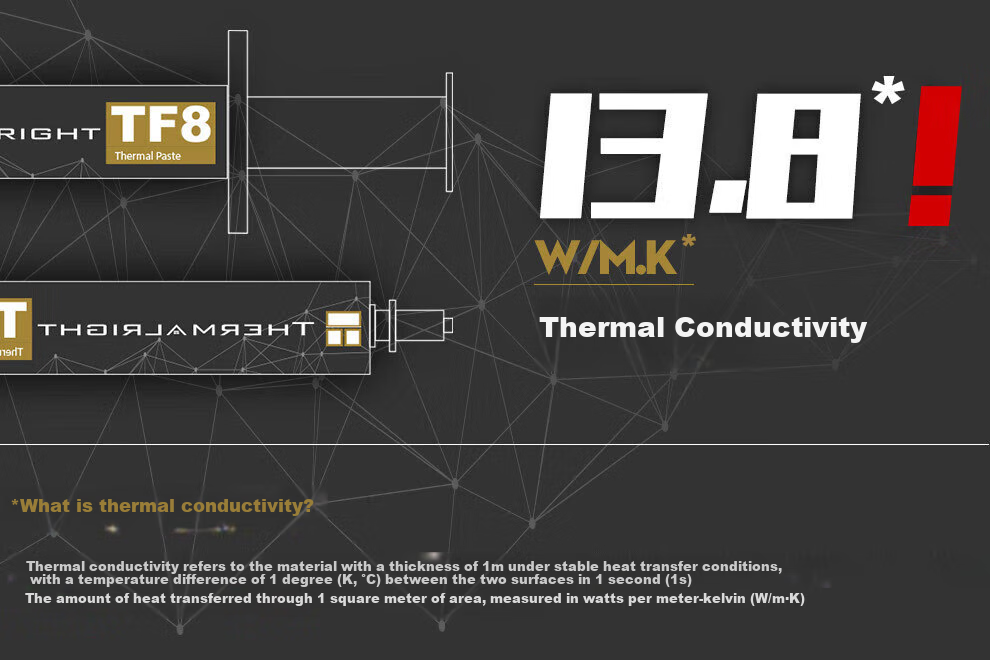 Thermalright TF8 (2g) (Thermal Paste / CPU Thermal Compound / 2g Package / Thermal Conductivity 13.8 / Laptop Thermal Paste) 2