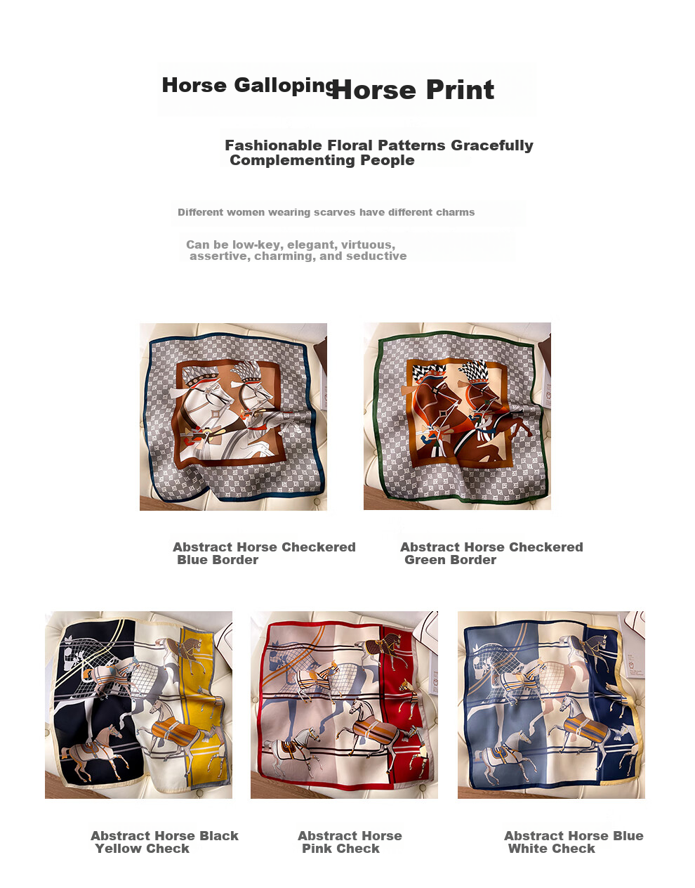 Hangsilu Silk Scarf for Women, Zodiac Year Scarf, Mulberry Silk Necktie, Birthday Gift, Mid-Autumn Festival Gift for Mom And Teachers 2