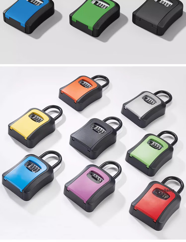 Huge Renovation Password Key Box, Construction Site Anti-Theft Door Peephole Box, Engineering Password Lock Key Box for Storing Keys 15