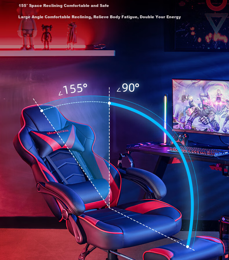 Starspace Gaming Chair, Computer Chair, Office Chair, Ergonomic Chair, Home Reclining Executive Chair, Model 92197H 21