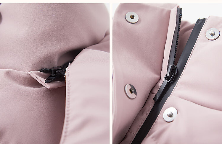 Dme [Nordic Cotton Triple Protection System] Winter Outdoor 90% Duck Down Hooded Long Women's down Jacket, Warm Coat 12