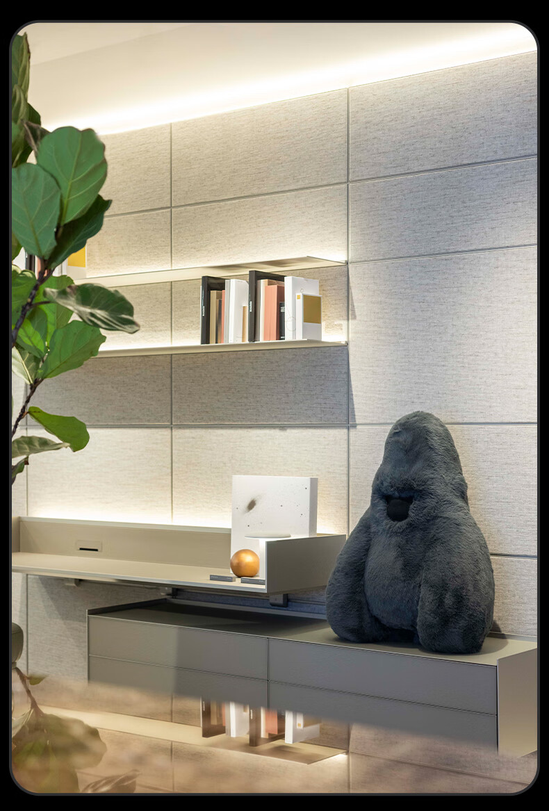 IF Speaker David I Bluetooth Speaker Short Plush Version, Olive Green Limited Edition High-Fidelity Speaker Art Decoratio 9