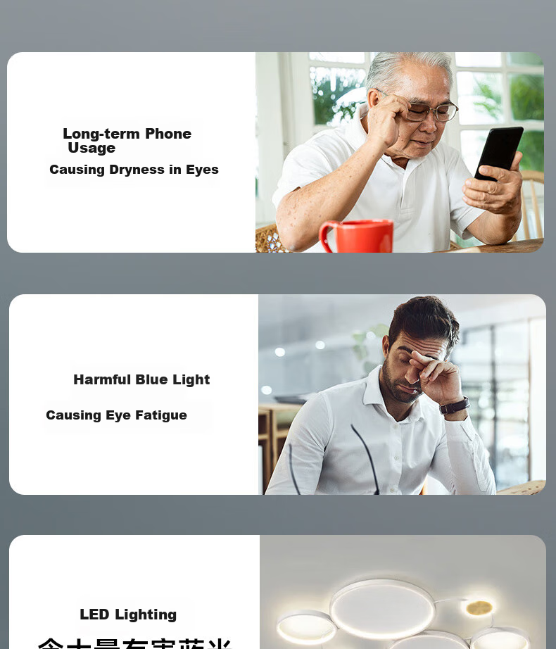 Cuntiandaofu Reading Glasses, Progressive Multifocal Reading Glasses, Anti-Blue Light, Black Frame 100 Degrees [Suitable for Ages Below 50] 5