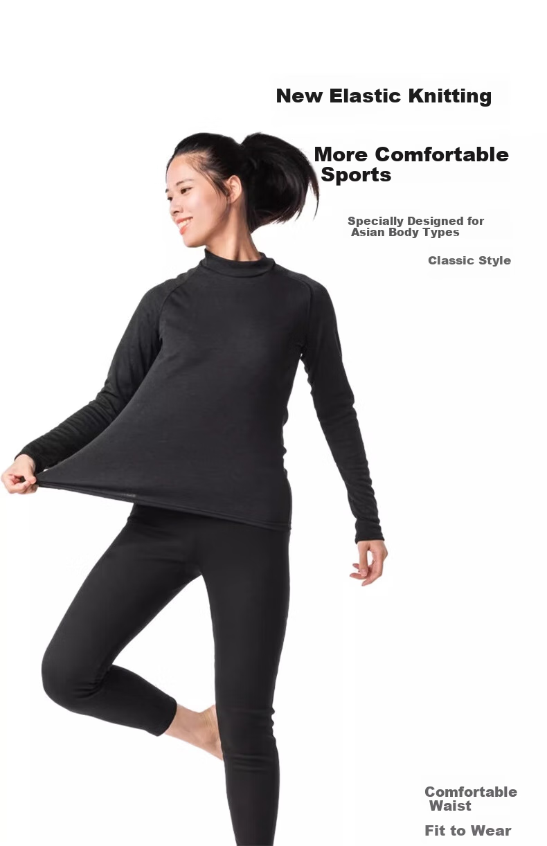 DECATHLON Men's Autumn Long Johns, Quick-Drying, for Running And Skiing, OVW1 Black, Size L, 2456165 6