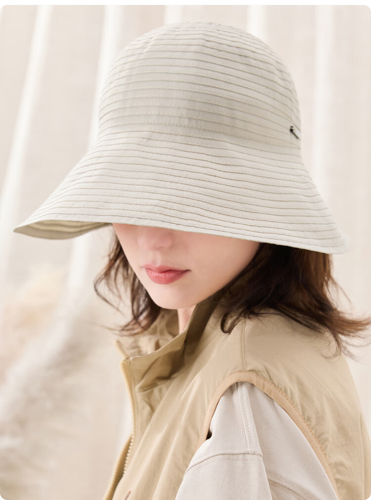 JIUMU Sun Protection Hat for Women, Sun Visor Cap, Fisherman Hat, Summer Outdoor Face-Covering UV Protection Hat 11