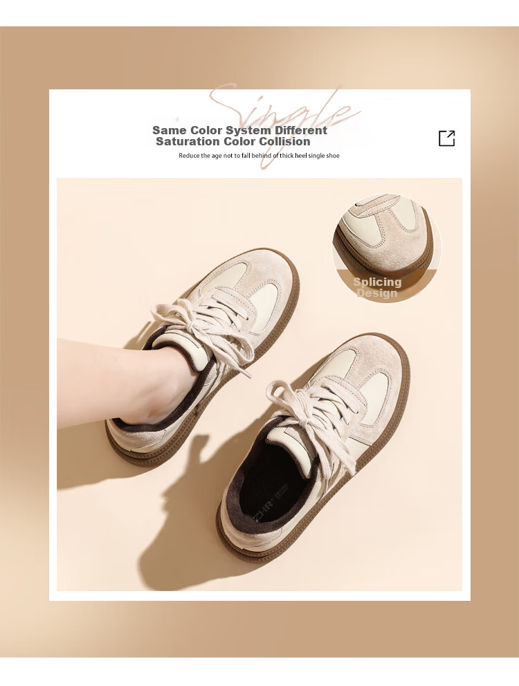 ZHR Dexun Women's Retro Casual Shoes, Breathable Sports Running Shoes for Women, CX10 Beige (All Seasons), Size 37 3