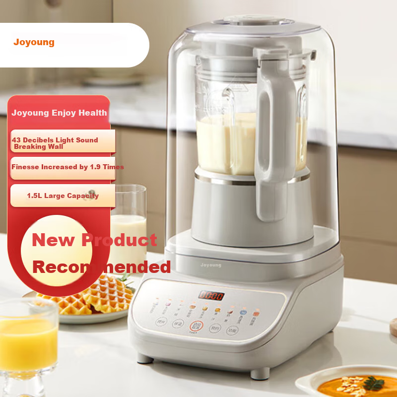 Joyoung ZMD Anxin Series Blender 1.5L Soundproof Cover Detachable Filter-Free Baby Food Multifunctional Heating Food Processor L15-P675