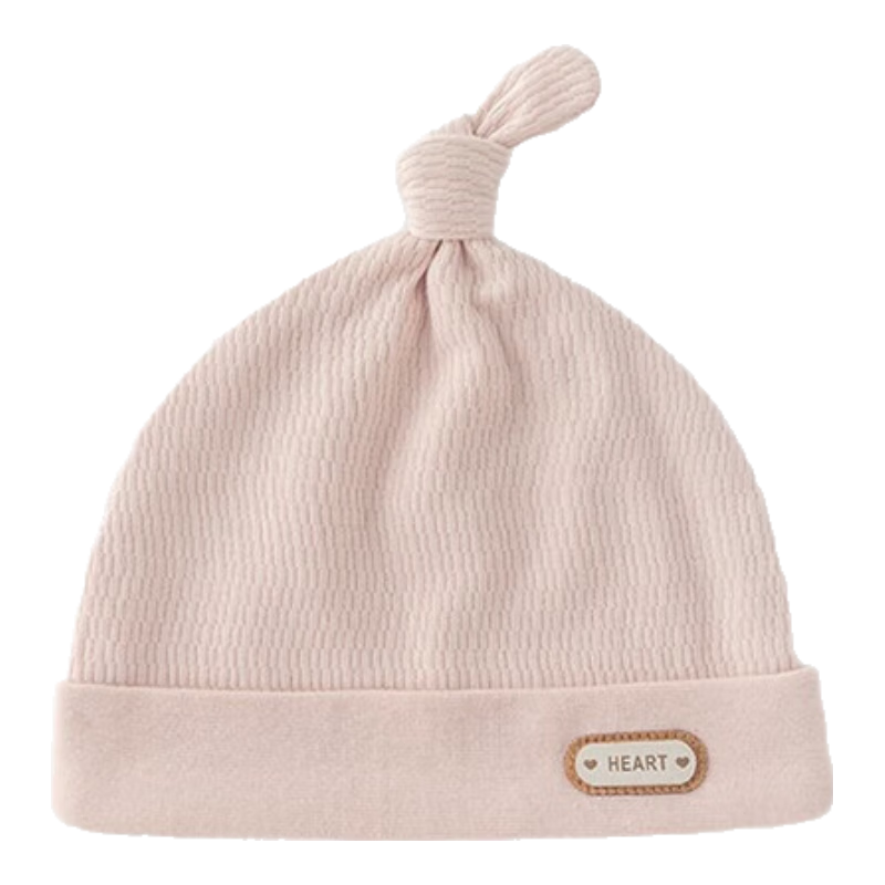Guaiqixiong Newborn Pure Cotton Maternity Cap, Baby Forehead Protection Hat, Spring And Autumn Outdoor Cute Little Cap