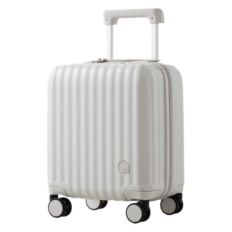 Aji 14-Inch Luggage Suitcase for Women, Lightweight Carry-On Trolley Case, Small Portable Mini Suitcase for Children, Travel Luggage with Wheels