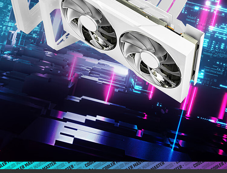 CoolerMaster Graphics Card Bracket V3 White Set (Compatible with All MATX And ATX Cases / Modular Design / PCI-E 4.0 Adapter Cable) 4