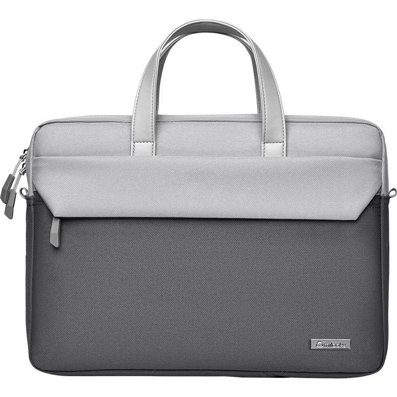 Milooky Shoulder Laptop Bag 13/14 Inch Large Capacity Business Briefcase for Men, Compatible with Huawei Apple Handheld Briefcase