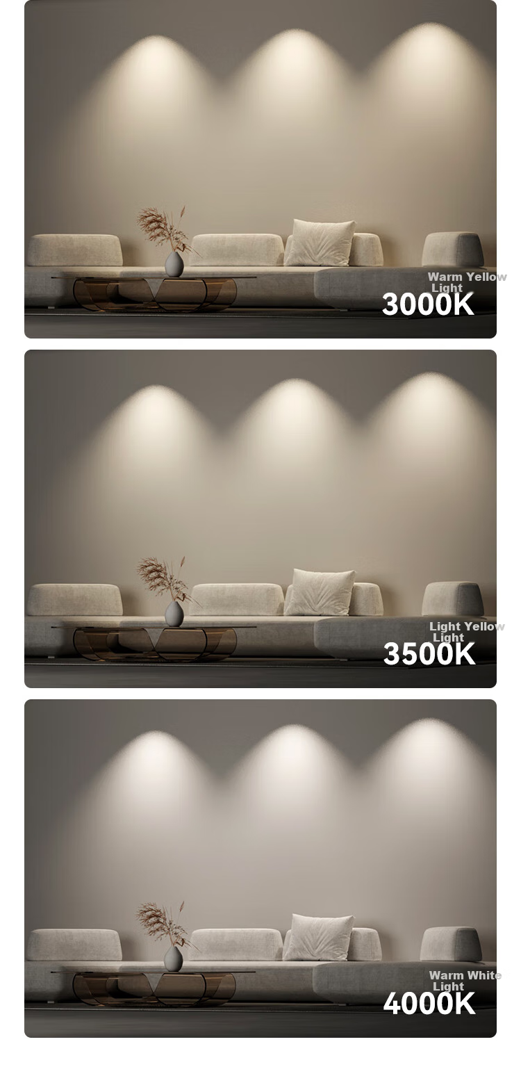Honeywell Eye Protection Spotlight, Recessed, No Main Light, High Color Rendering, Anti-Glare, Deep Cup, Anti-Glare Wall Light HWD-03S1201 5