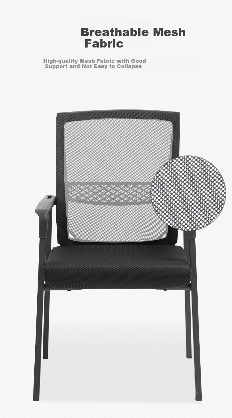 Qishengmingyuan LC-135 Computer Chair, Office Chair, Conference Chair, Home Mahjong And Bridge Card Chair, Classic Seat, Breathable Mesh Chair 8