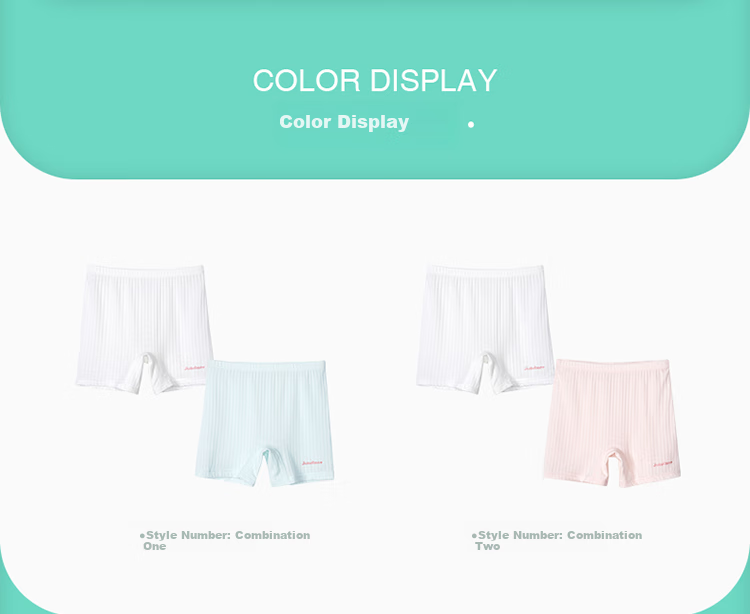 Jiusuiban Children's Safety Shorts, Girls' Spring And Summer 50s Modal High-Elastic Thin Anti-Chafing Boyshort Underwear, Girls' Leggings 13