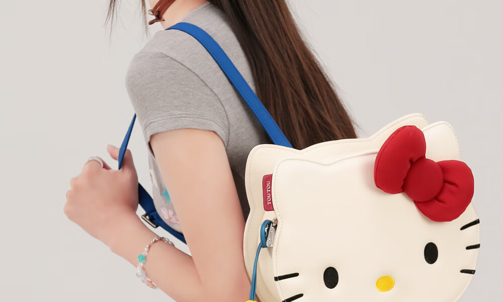 Toutou HelloKitty Underarm KT Cat Backpack for Girls, Best Friends' Outing, Middle And High School Students, Cute Birthday Gift 29
