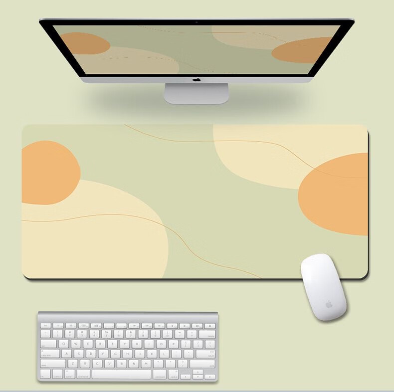 Juyingfeng Mouse Pad, Medium And Small Sizes, for Office, Home, Bed, Mobile Computer Desk, Non-Slip, Washable, Writing And Gaming Mouse Pad, 60*30cm, Ping'an Xile 18