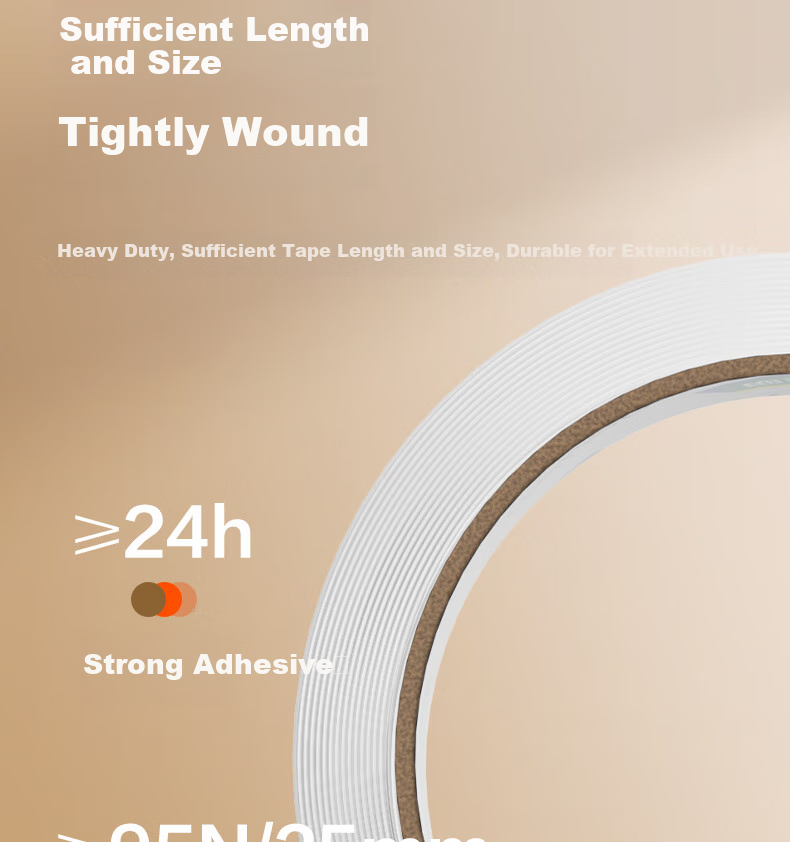 Deli High-Quality Transparent Packing Tape, 24mm*60y*50um, 12 Rolls/tube, Office Supplies, 30133 6