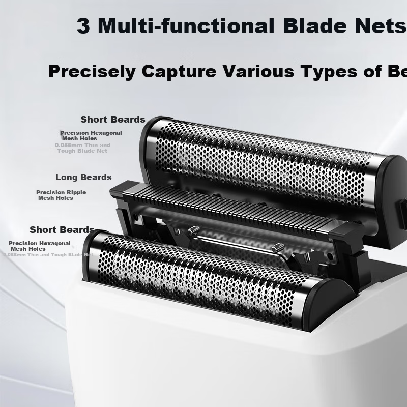 Yingqu Electric Reciprocating Shaver Three Blades Full Body Washable Portable Men's Shaving Razor Valentine's Day Gift for Boyfriend Father Dad Husband Birthday Shaving Razor